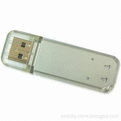 Bootable USB Flash Drive with 64MB to 16GB Flash Memory Capacity, No External Power Source Required